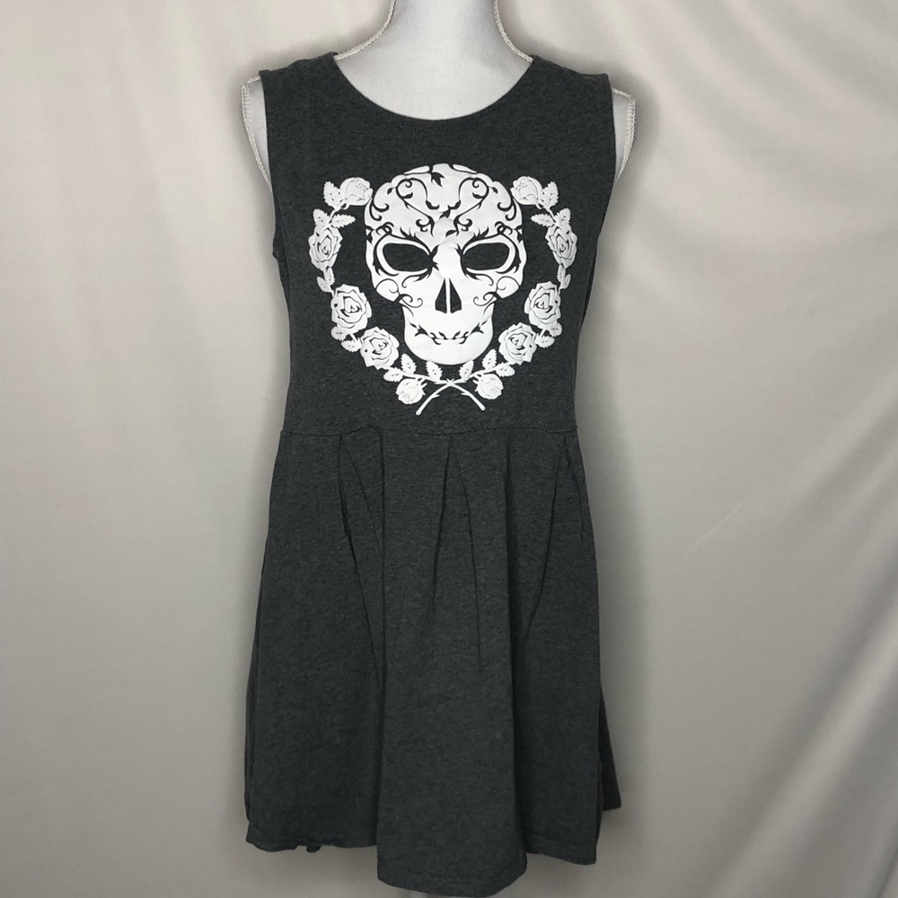 H&M Divided Skull Skater Dress
